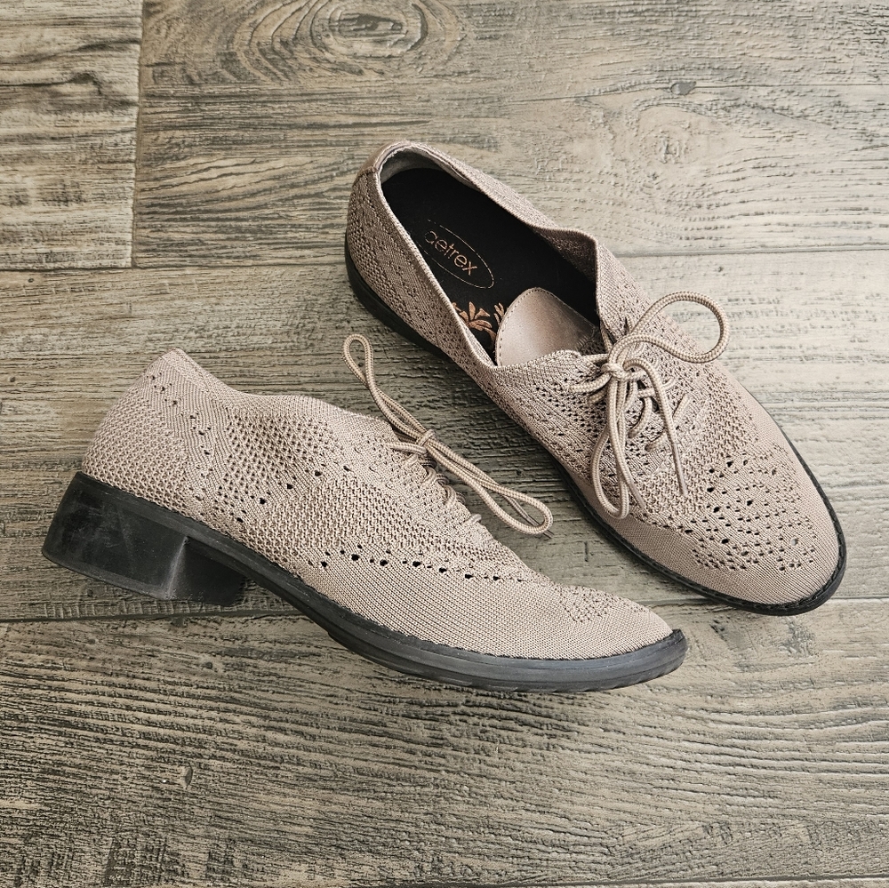 Aetrex Hayden Knit Shoes - Orthopedic Comfortable Dress Heels